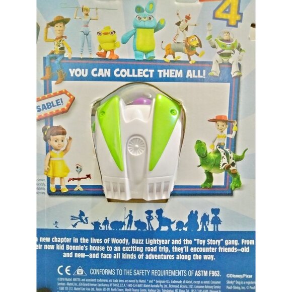Disney Pixar Toy Story 4 Buzz Lightyear Action Figure Posable Collectible Toy - Picture 7 of 8